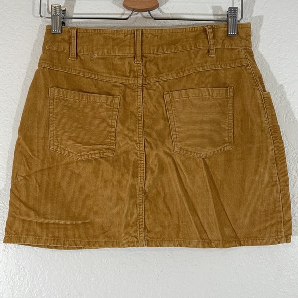 ROXY Java To Lombok Corduroy Skirt With Front & Back Pockets Size Small New - Picture 3 of 10